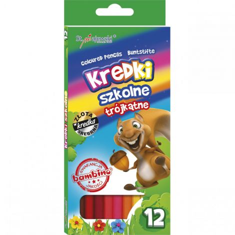Kredki ołówkowe Bambino, 12 kolorów - 2
